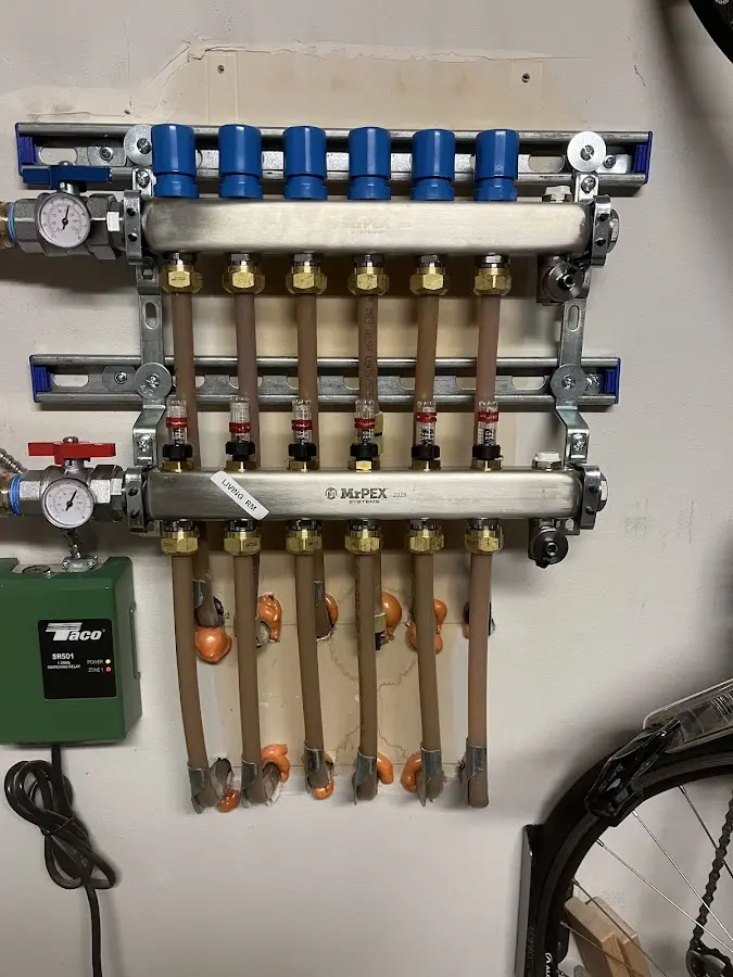 Plumber performing Leak Detection at a residential property in Castro Valley